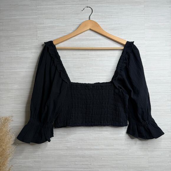 Free People pants set co-ord matching set pants and top cotton two-piece Large - Picture 4 of 10